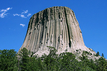 Devil's Tower in Wyoming