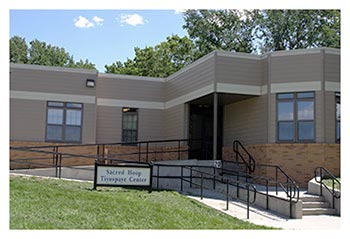 The Sacred Hoop Center offers a cozy spot for families to stay when visiting their students on campus.