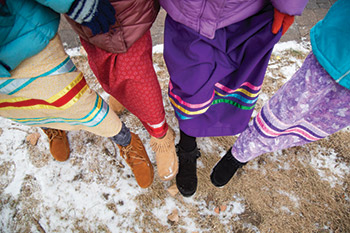 St. Joseph’s Indian School Students ‘Rock Their Mocs’
