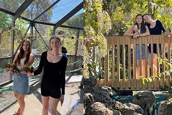 Two St. Joseph’s Indian School students, Roxy and Ava, took the trip of a lifetime to Florida to meet donors and explore new places.