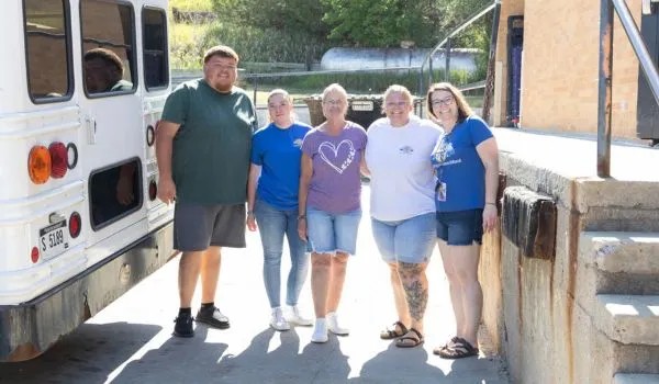 Each summer food box includes nourishing staples and bottled water, hand-packed with care and compassion for Native American families navigating food insecurity.