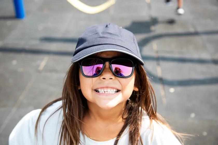 Just like sunglasses help us see clearly in bright light, Jesus helps us draw near to God, guiding and protecting us every step of the way.