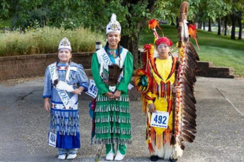Crowned in tradition and pride, this year’s Powwow Royalty represent the heart of Lakota (Sioux) culture and youth leadership.
