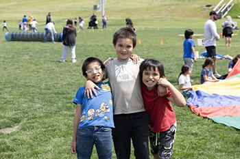 A few St. Joseph’s Indian School students said that Field Day was “THE BEST DAY EVER!”