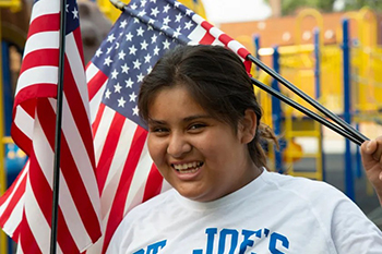 Sending you a blessed Independence Day greeting from St. Joseph’s Indian School.