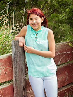 Meet Our 2017 8th Grader - Lynaiah.